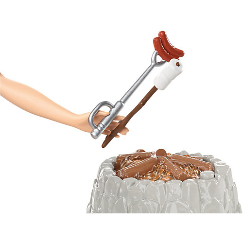 Кукла Barbie у костра, Блондинка от Mattel