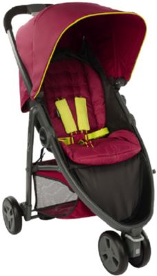 Прогулочная коляска Evo Mini, Graco, Berry бордовый