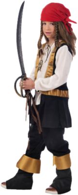 Kostüm Freibeuter-Pirat, 5-tlg. Gr. 116/128