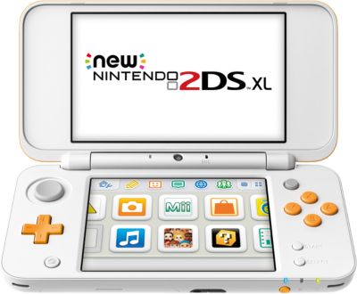 New Nintendo 2DS XL Wei + Orange wei