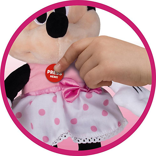 Disney Мягкая игрушка "Минни: Минни Маус" (34 см, звук, музыка) от IMC Toys