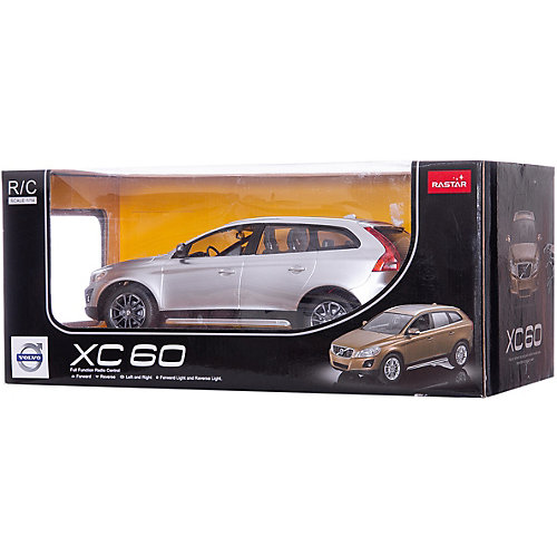 Радиоуправляемая машина Volvo XC60 1:14, Rastar, серебряная от Rastar
