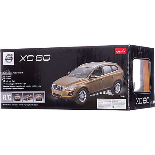 Радиоуправляемая машина Volvo XC60 1:14, Rastar, серебряная от Rastar