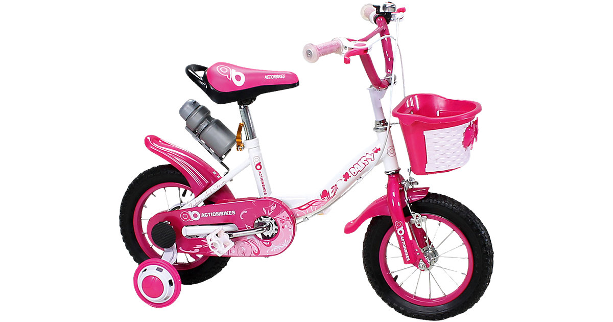 Actionbikes Kinderfahrrad Daisy 12 Zoll, pink