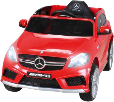 Kinder Elektroauto Mercedes Benz AMG A45 2 x 35 Watt Motor, rot