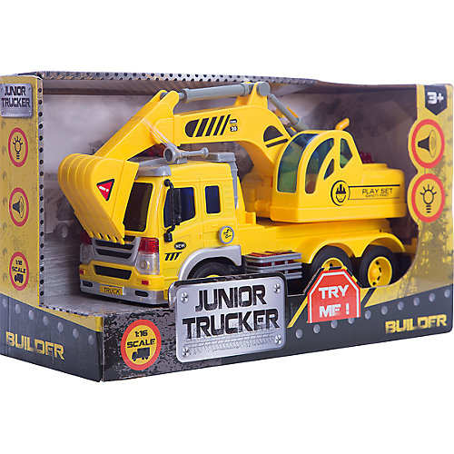 Инерционный экскаватор 1:16, Dave Toys от Dave Toys