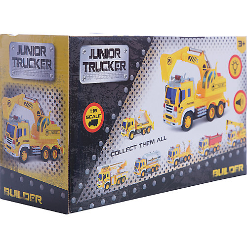 Инерционный экскаватор 1:16, Dave Toys от Dave Toys