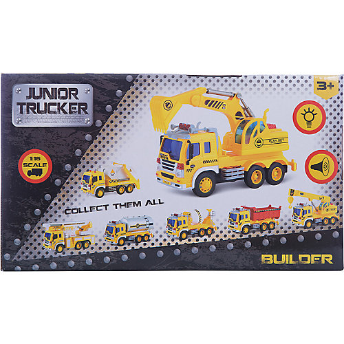 Инерционный экскаватор 1:16, Dave Toys от Dave Toys