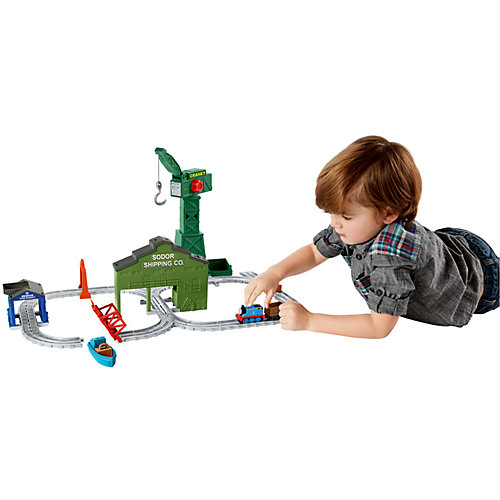 Переносной игровой набор Томас и его друзья "Крэнки на причале" от Mattel