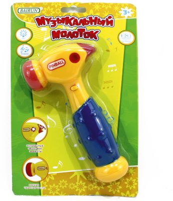 Музыкальный молоток Bairun "Pinball" (свет, звук)