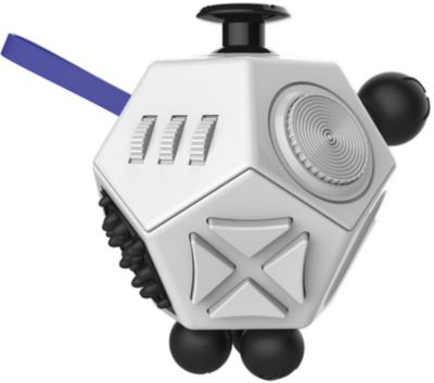 Антистресс Фиджет куб, черно-белый, Fidget cube