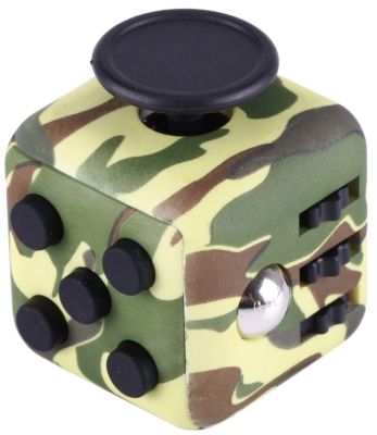 Антистресс Фиджет куб, зеленый-хаки, Fidget cube