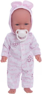Кукла Оливия в пижамке, умеет стоять, серия soft touch, Vestida de Azul