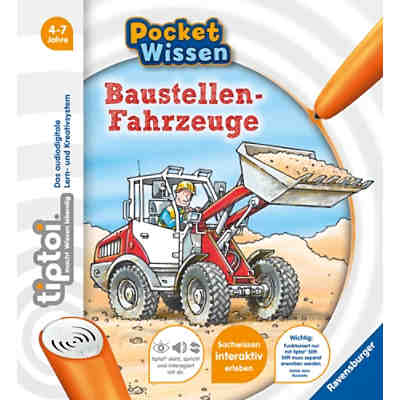 tiptoi® Pocket Wissen: Baustellen-Fahrzeuge