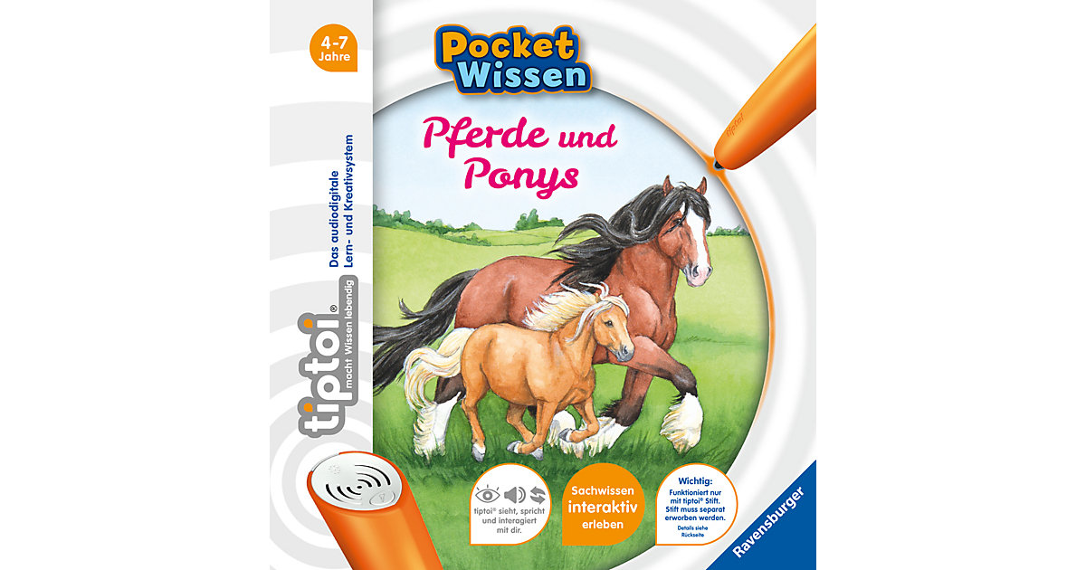 Buch - tiptoi® Pocket Wissen: Pferde und Ponys