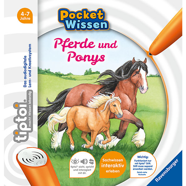 tiptoi® Pocket Wissen: Pferde und Ponys