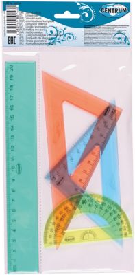 Centrum Набор пластиковых линеек