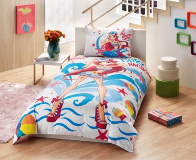 Детское постельное белье 1,5 сп. TAC, "Winx" Bloom Ocean
