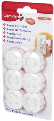 Защита для розеток Clippasafe, 6 шт