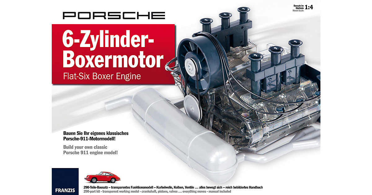 Franzis - Porsche 6-Zylinder-Boxermotor