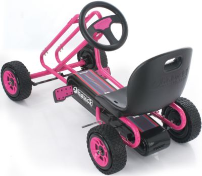 hauck lightning go kart pink