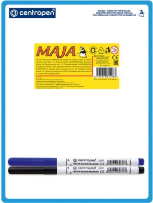 Доска двухсторонняя Centropen, синяя
