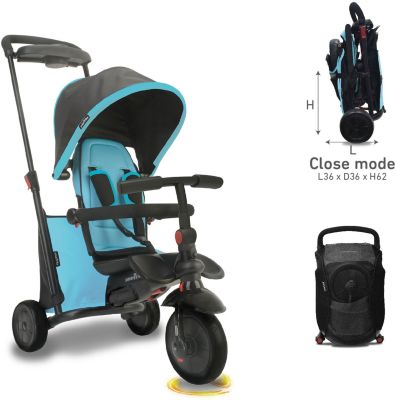 Dreirad smarTfold 500, blau 2