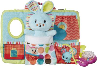 Мягкая игрушка Playskool "Первые плюшевые друзья" Зайка, 30,5 см