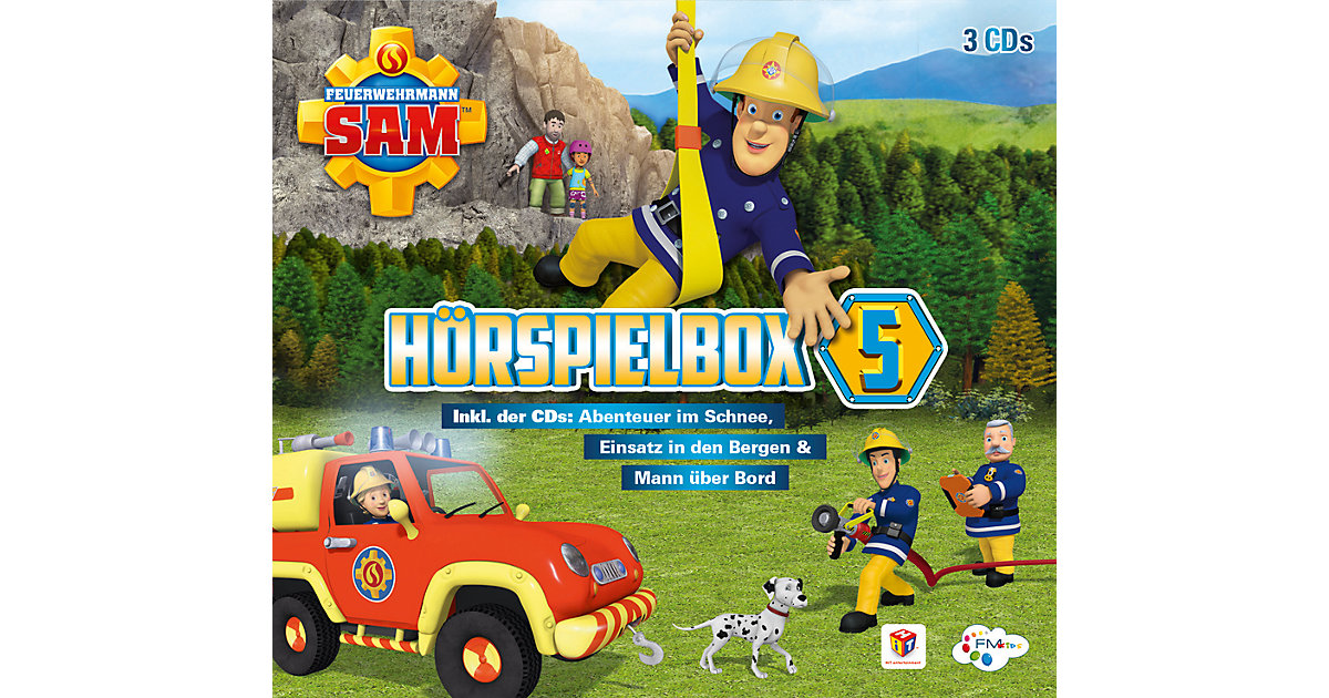 CD Feuerwehrmann Sam CD-Box Vol.5 Hörbuch
