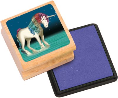TapirElla Stempelset Einhorn Lunabelle, 2-tlg.