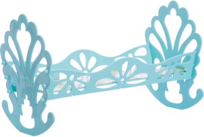 Кроватка-качалка сборная для кукол, бирюзовая, Полесье