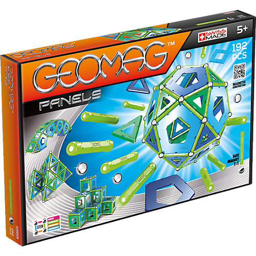 Магнитный конструктор Geomag Panels, 192 детали от Geomag