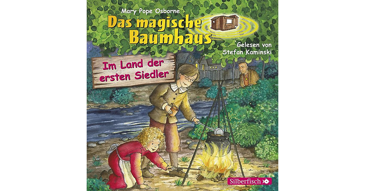 Das magische Baumhaus: Im Land der ersten Siedler, 1 Audio-CD Hörbuch