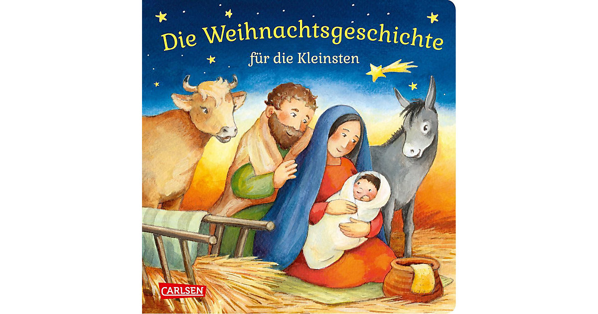 Spielzeug: Carlsen Verlag Buch - Die Weihnachtsgeschichte die Kleinsten Kleinkinder
