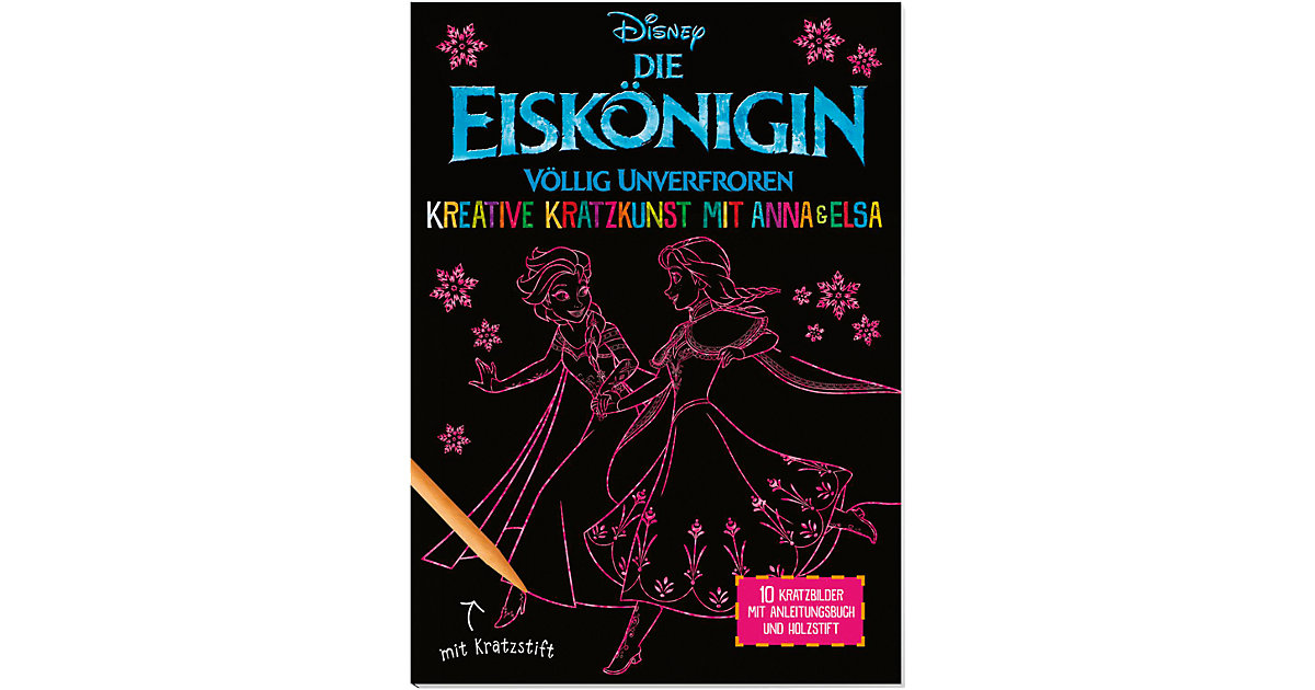 Buch - Disney Die Eiskönigin: Kreative Kratzkunst mit Anna und Elsa