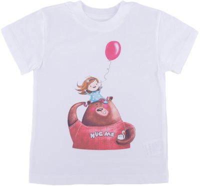 Футболка для девочки WOW