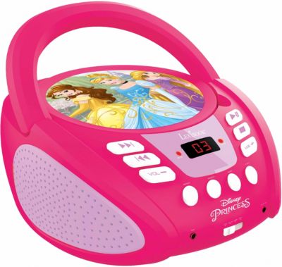 Disney Princess CD-Player (neues Design) pink/rosa