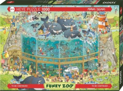 Пазлы "Океанариум", 1000 деталей, Heye