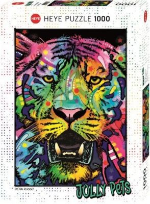 Пазлы "Не шутите с тигром", 1000 деталей, Heye