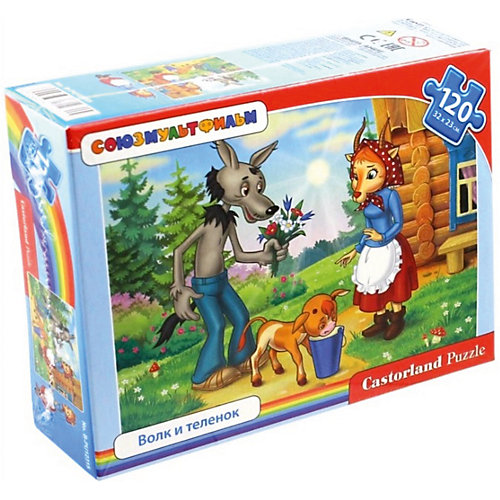 Пазл Castorland "Волк и теленок", 120 деталей от Castorland