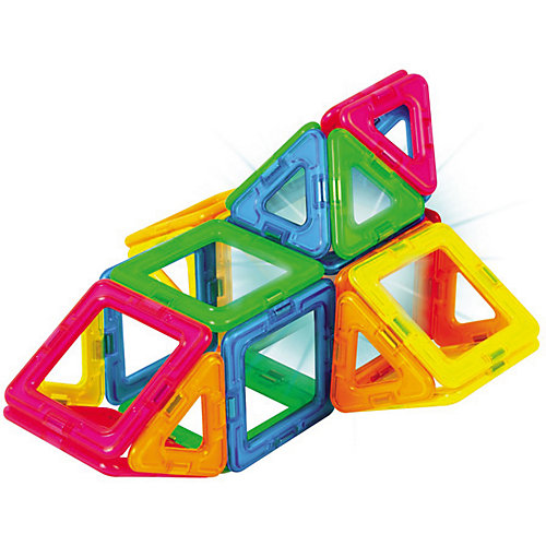 Магнитный конструктор 709007 Neon Led set, MAGFORMERS от MAGFORMERS