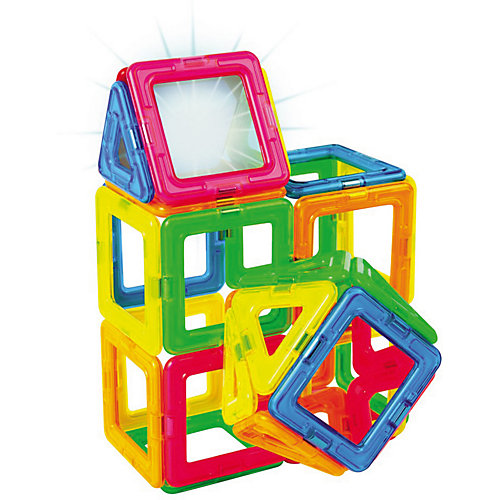 Магнитный конструктор 709007 Neon Led set, MAGFORMERS от MAGFORMERS
