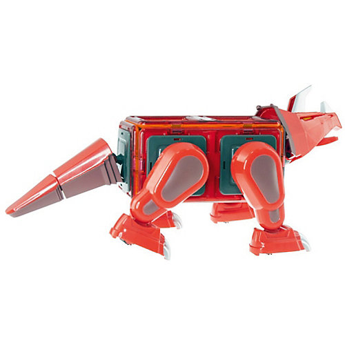 Магнитный конструктор 716002 Dino Cera set, MAGFORMERS от MAGFORMERS