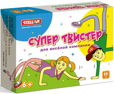Настольная игра "Супер Твистер", Стеллар-М