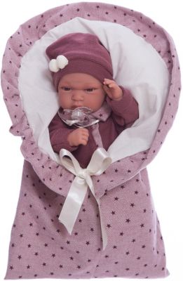 Кукла Паола в фиолетовом, 33 см, Munecas Antonio Juan