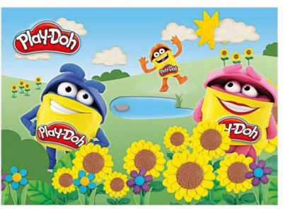 Play-Doh Подкладка на стол для лепки и рисования А3 Размер 29 x 43 см.