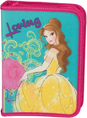 Пенал жесткий Kinderline "Disney Princess" Бель, без наполнения