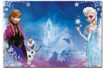 Frozen Подкладка на стол д/лепки и рисования А4 Размер 21 x 30 см.