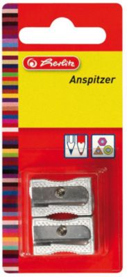 Herlitz Точилки металлические, 2 шт, блистер