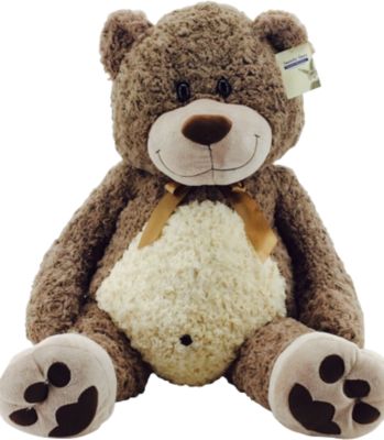 XXL Riesen Teddybär Kuschelbär Kuscheltier Riesen Plüschtier Bär 120cm Braun 